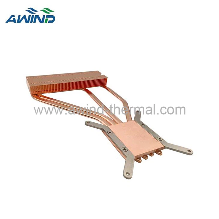 Copper Heatpipie Heatsinks For Consumer Electronics