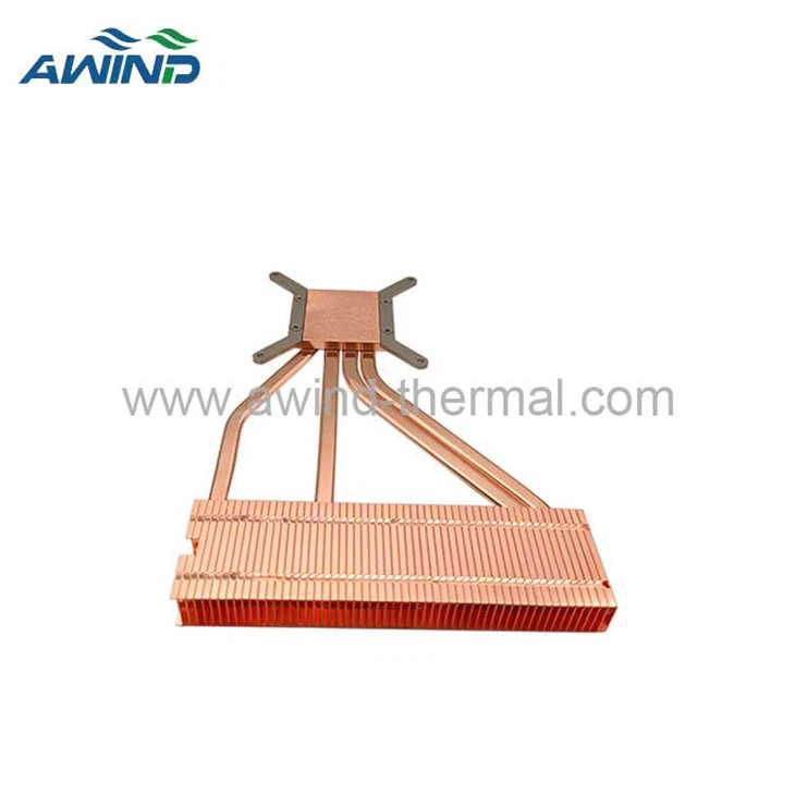 Copper Heatpipie Heatsinks For Consumer Electronics