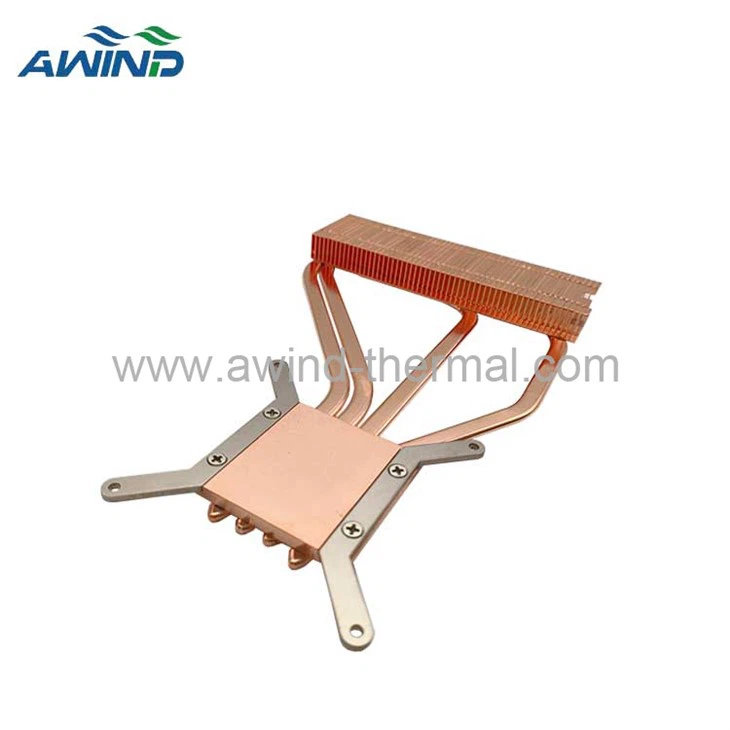 Copper Heatpipie Heatsinks For Consumer Electronics